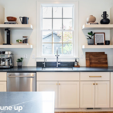 Bright and Updated Custom Kitchen