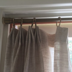 Custom Cafe Curtain Detail - Home Improvement