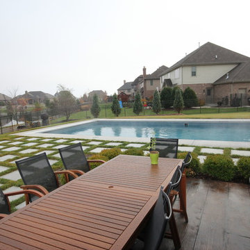 18 x 36 Rectangle with CoverStar Automatic Pool Cover