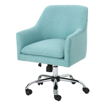 cute blue desk chair