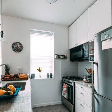 My Houzz: Cozy, Clean Style in a D.C. Row House Apartment