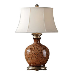 www.essentialsinside.com:serpiente ceramic lamp - Lighting