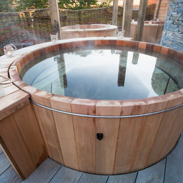 Western Red Cedar Hot Tub