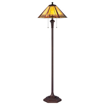 Quoizel TF1135F Arden 2 Light 60" Tall Floor Lamp - Bronze Patina