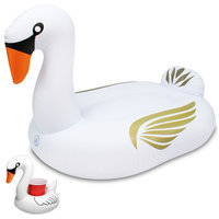 Giant Inflatable Swan With Drink Float