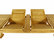 11-Piece Outdoor Teak Dining Set, 117" Extension Oval Table, 10 Giva Arm Chairs