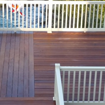 IPE Brazilian Harwood Deck Re-Finish Westlake, Ohio