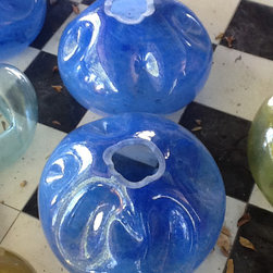 Hand Blown Recycled Glass Lighting - Pendant Lighting