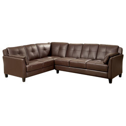 Transitional Sectional Sofas by Solrac Furniture