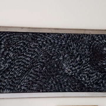 mussel shell art, seashell art