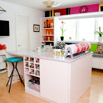 Bright and Beautiful Craft Room