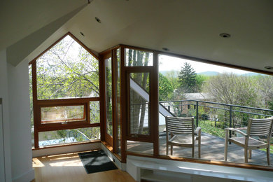 Inspiration for a small contemporary home design remodel in Other