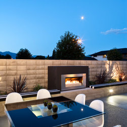 Escea - EF5000 Outdoor Gas Fireplace - Outdoor Fireplaces