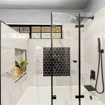 Elegant Spa Bathroom Shower
