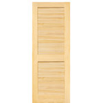 Kimberly Bay - Kimberly Bay Louver Interior Door Slab, Clear, Pine, Solid, 80"x28"x1.375" - Add the natural beauty and warmth of wood to your home with our solid pine louver style interior doors. Our louver doors are unfinished and can be painted to match your decor. The doors are constructed from solid pine from environmentally-friendly, sustainable yield forests. The high-quality vertical grain delivers the best appearance and performance.