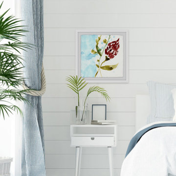 "Tropical Display VII" Framed Painting Print
