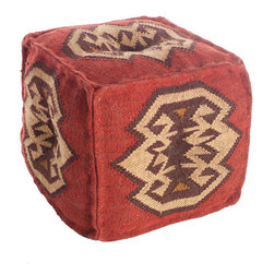 Tribal Pouf - Harmony - Floor Pillows And Poufs