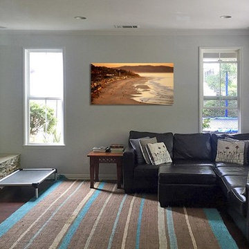 Aaron Chang Fine Art: Living Room: Del Mar Beach