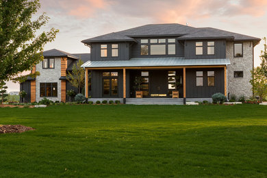 Photo of a contemporary exterior in Minneapolis.