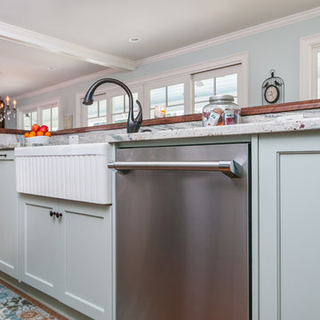 Heart of the Home Kitchen and Family rooms