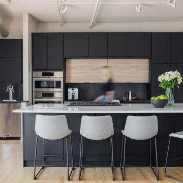 Sleek and Modern Kitchen