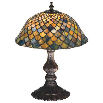 15H Tiffany Fishscale Accent Lamp