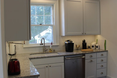 Inspiration for a transitional kitchen remodel in Milwaukee