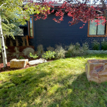 Park City planting, mulch, maintenance, overseed
