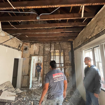 Bridgeport  Rear unit rehab and basement underpinning