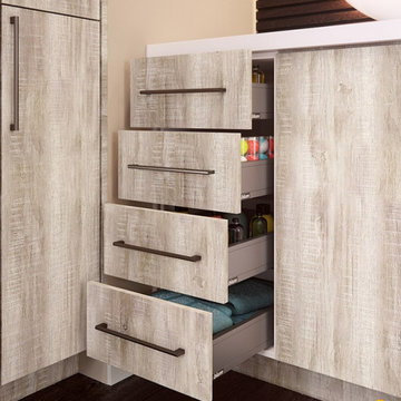 Sorrento Latte Cabinets