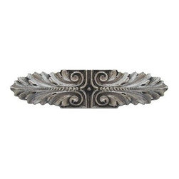 Inviting Home Inc. - Opulent Scroll Pull, Satin Nickel - Cabinet And Drawer Handle Pulls
