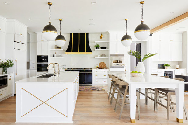 Beach Style Kitchen by Creative Group Interiors