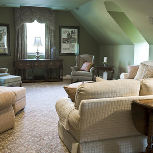 Inspiration for a bohemian home cinema in Richmond.