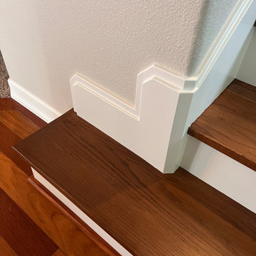 Modern White Oak Stair Remodel 2022