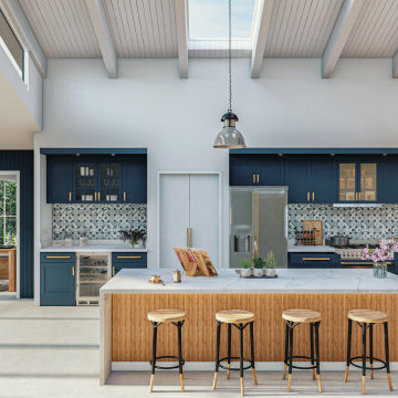 Open Concept Kitchen/Living Room