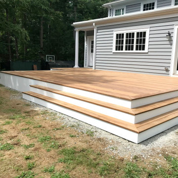Deck Build in Weston, MA