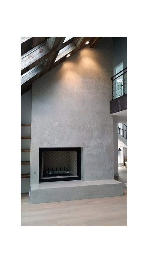 Minimalistic Fireplace Mistake, Cement Fireplace Surround Diy