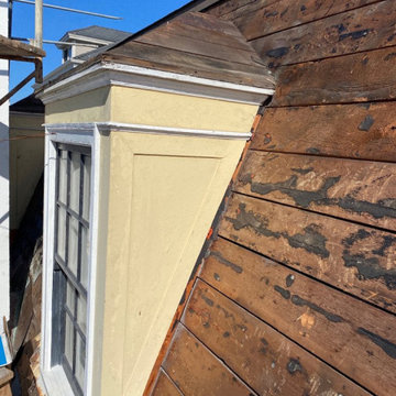 Slate Roof Replacement - In Progress