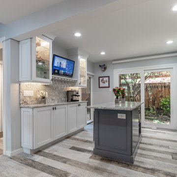 Galley Kitchen Transformed into Gem of the House in Reston VA