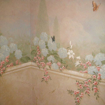Garden mural