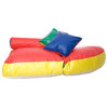 Foamnasium Soft-E-Lounge, Red, Blue, Green and Yellow