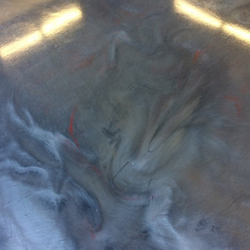 Metallic Epoxy Garage Floor- Ridgefield CT -3