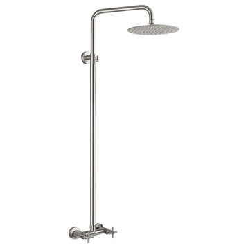 Leora Single Function Outdoor Shower Stainless Steel, Brushed