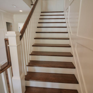 Project #77 | Elegant Traditional Stair with Two-Sided Balcony