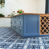 Amalfi Blue Peel And Stick Floor Tile