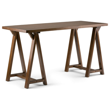 Sawhorse Writing Desk