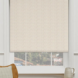 Blinds.com Premier Decorative Roller Shades in Verona Barley - Roller Shades