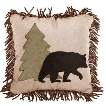 Bear and Tree Pillow