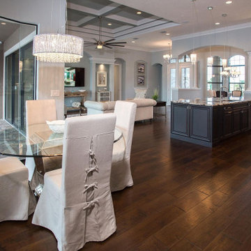 Tone-On-Tone Color Scheme, Kitchen Renovation in Los Angeles, CA