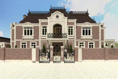 Частный жилой дом в классическом стиле
